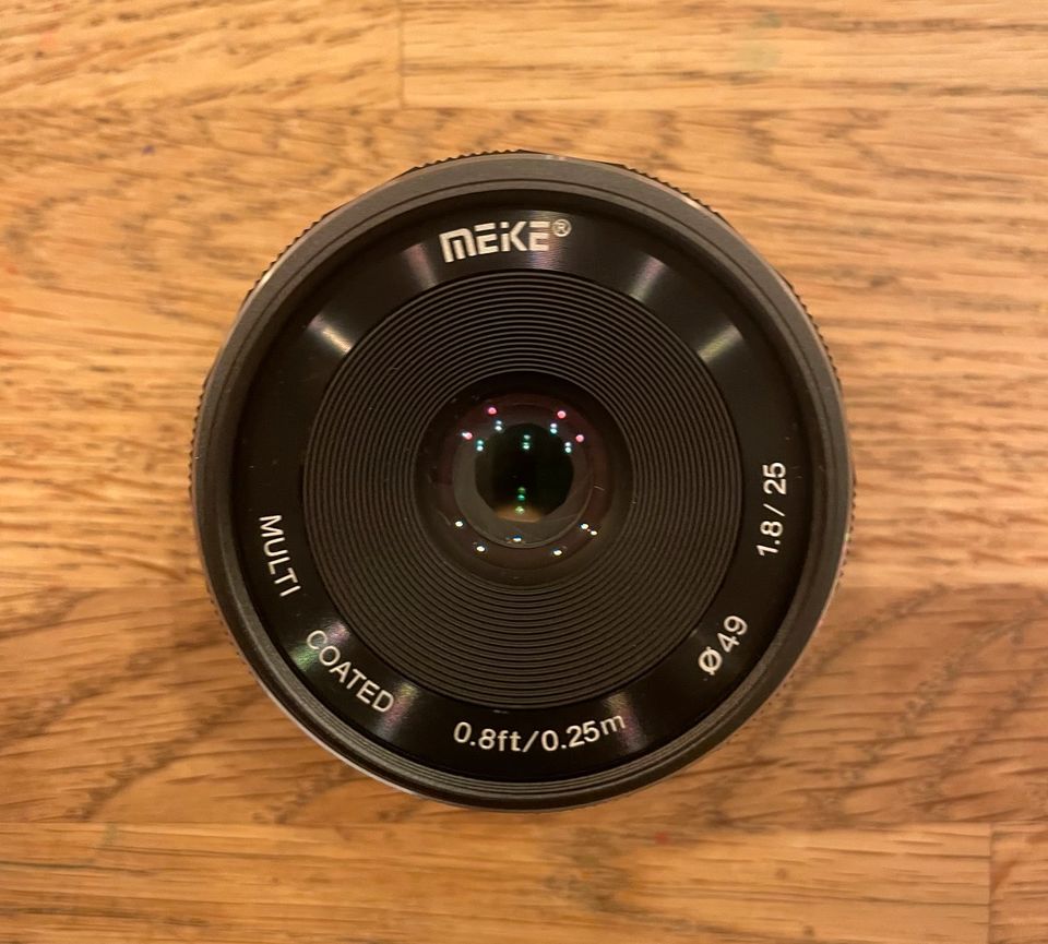 Objektiv MEIKE F/1.8 in Schleiz