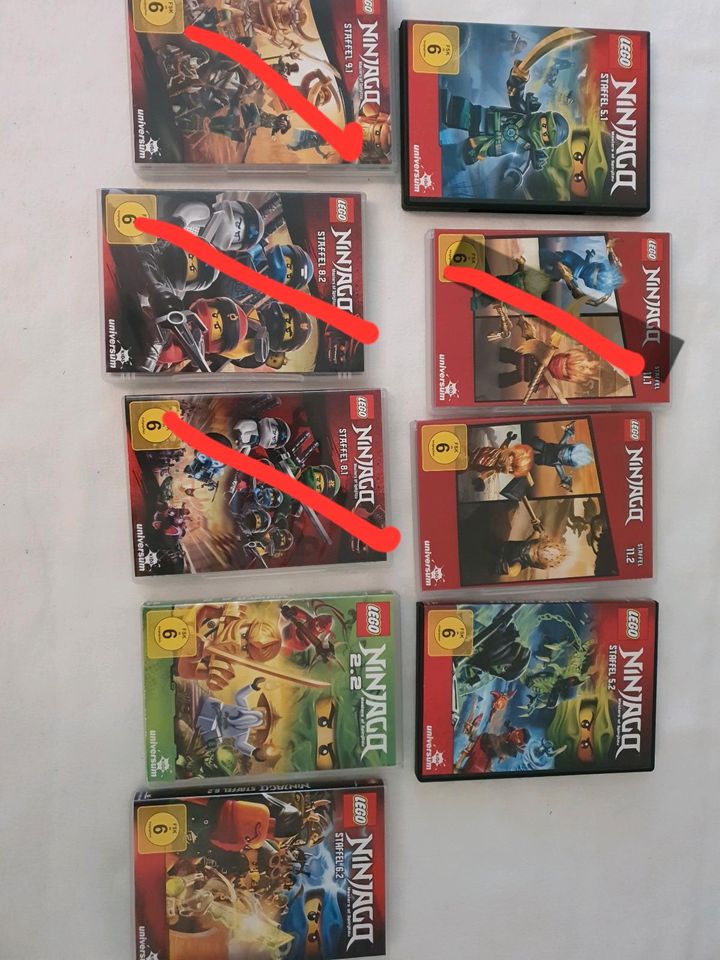Lego Ninjago DVD DVDs in Neustadt an der Aisch