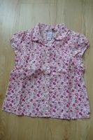 Bluse kurze Ärmel Gr. ca. 104/110 weiß mit pink Blumen Bayern - Regensburg Vorschau