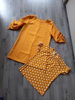 Shirt T-Shirt Kleid gelb Set s 36 Punkte Orsay Woman  Oberteile Sachsen - Zwickau Vorschau