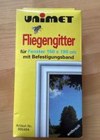 UNIMET   Fliegengitter für Fenster  150 x 180 cm mit Befestigungs Essen - Essen-Kettwig Vorschau