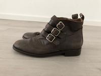 Madeleine echt Leder Stiefelette Gr. 37 braun Nürnberg (Mittelfr) - Südoststadt Vorschau
