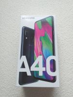 Neuwertiges Samsung Galaxy A40 DualSim(64GB)Farbe Prism Black,OVP Nordrhein-Westfalen - Beckum Vorschau