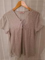 Hunkemöller Pyjama Oberteil Schlafshirt T-Shirt Gr L grau Ripp Bayern - Mömbris Vorschau