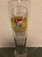 Weizenbierglas mit Bayer. Staatswappen, 0,5 l, neu Bayern - Würzburg Vorschau