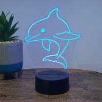 LED Lampe Delfin (auch mit Wunschnamen) Schleswig-Holstein - Schülp bei Rendsburg Vorschau