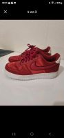 Nike Air Force 1 Rot Samt, Gr. 39 Nordrhein-Westfalen - Eschweiler Vorschau