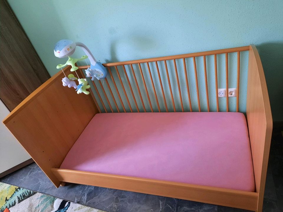 Babybett Buche in Ebensfeld