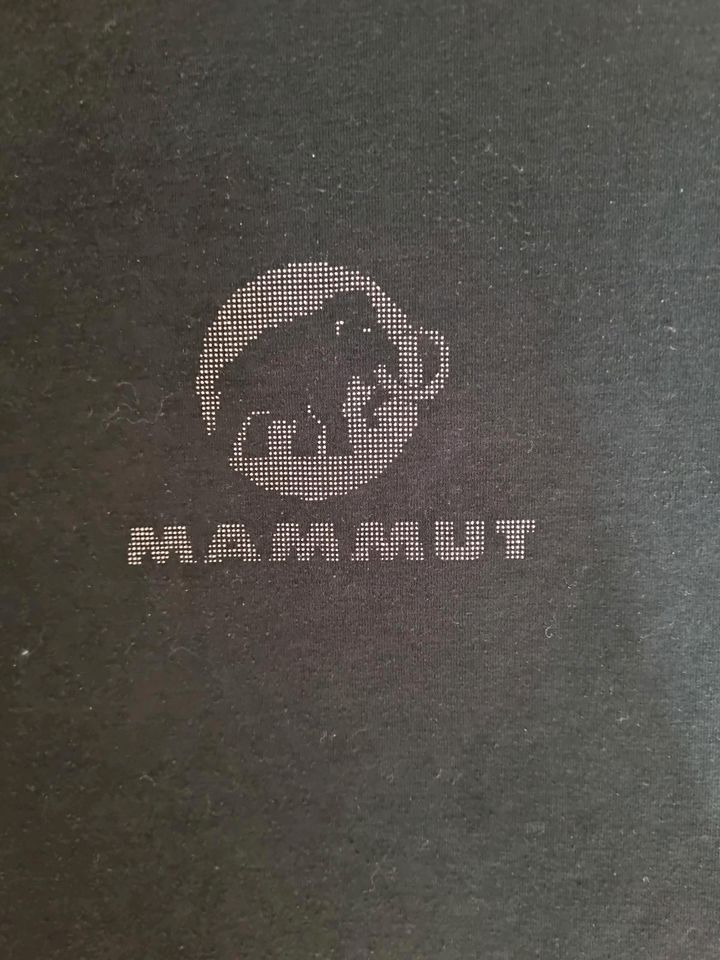 Mammut Tshirt m schwarz in Füssen