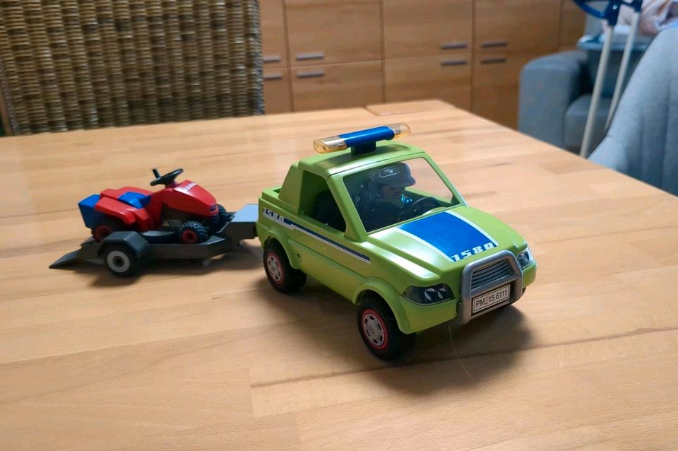 Playmobil 6111 Servicefahrzeug mit Rasenmäher in Castrop-Rauxel