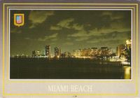 Postkarte ° von Miami Beach im Bundesstaat Florida USA Jahr 1993 Nordrhein-Westfalen - Kamen Vorschau