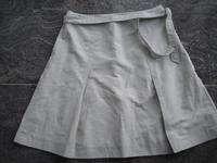 More & More Damen Leinen Rock kurz Gr.40 Naturbeige Nordrhein-Westfalen - Werne Vorschau
