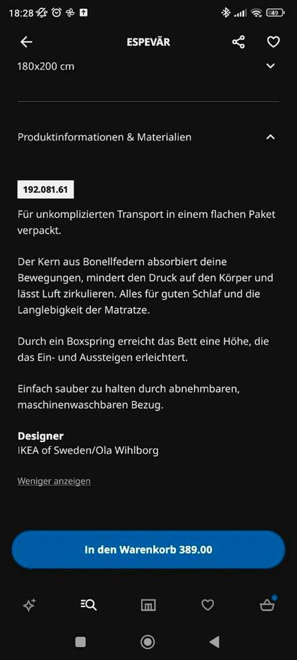 XXL Bett , Familienbett mit Rausfallschutz vom Schreiner in Greußenheim