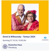 Emmi & Willnowsky 4 Tickets Schleswig-Holstein - Harrislee Vorschau