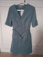 Kleid Gr 36 Vintage Lederlook rauchblau Orsay NEU mit Etikett! Hessen - Sinntal Vorschau