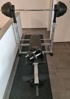 Hantelbank + 89 kg Hantelscheiben + Kurzhantel Nordrhein-Westfalen - Greven Vorschau