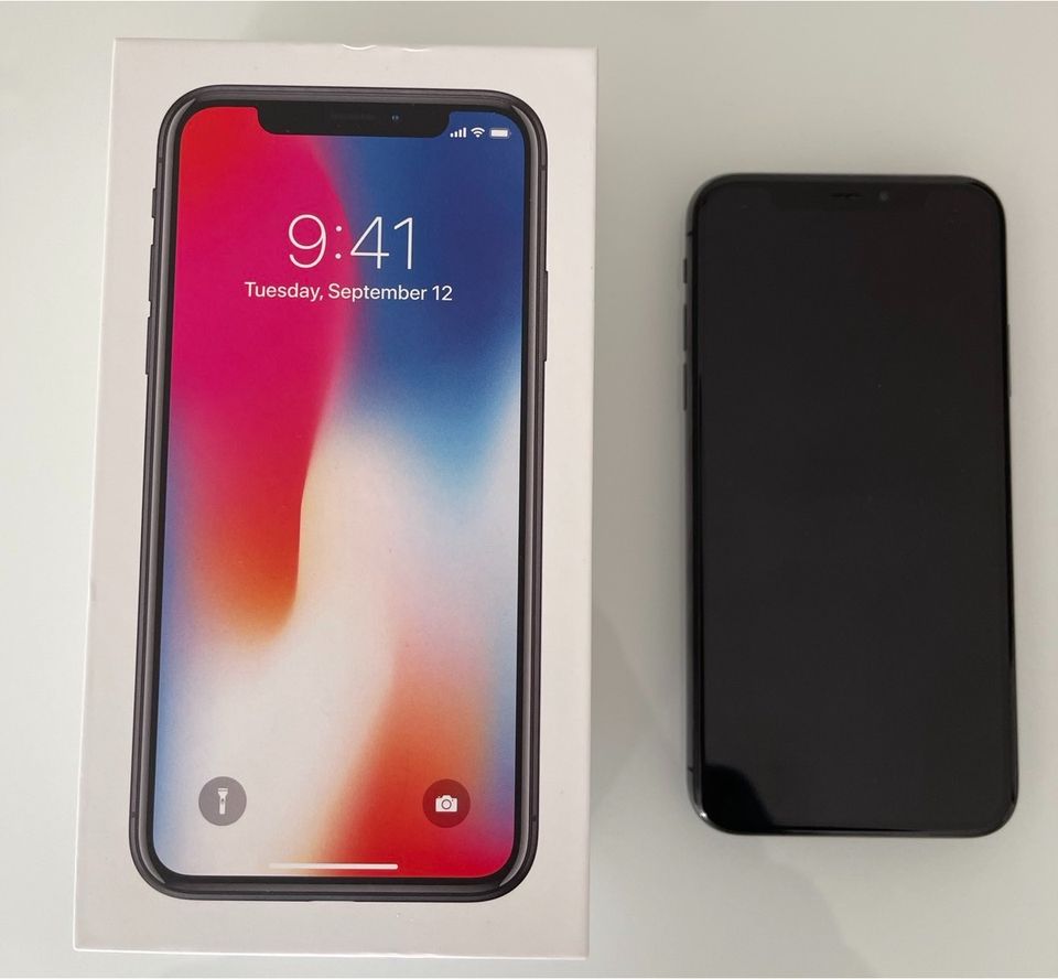 Iphone X 256GB Spacegrau in Nürnberg (Mittelfr)