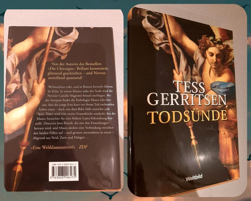 Tess Gerritsen Todsünde Buch gebunden in Lutzhorn