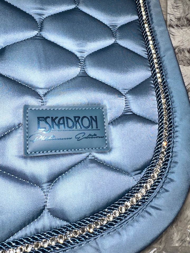 Eskadron Platinum Vintageblue Set Schabracke Fliegenhaube NEU❗️ in Stadtroda