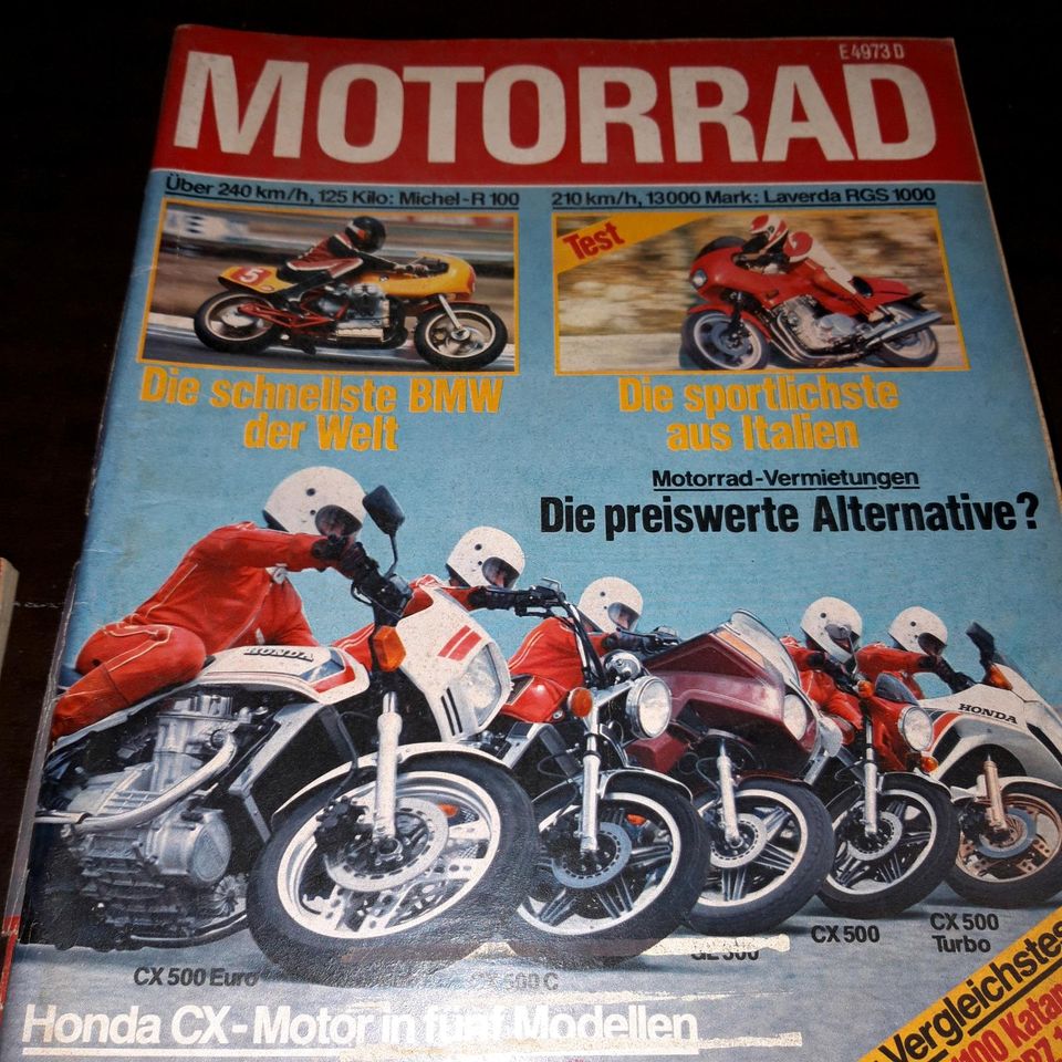 Motorrad Zeitschriften 1980 bis 85 in Köln