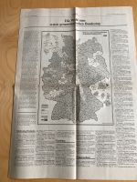 Zeitungsartikel FAZ zur Bundestagswahl 1990 Aachen - Aachen-Mitte Vorschau