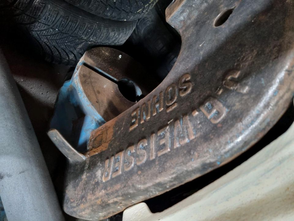 Presse Fußpedalpresse J-G Weisser Söhne in Gütersloh