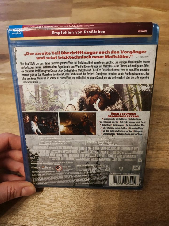 Planet der Affen Revolution Blu-ray NEU Originalverschweißt in Gera