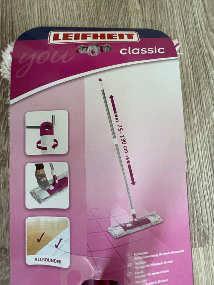 LEIFHEIT Classic Bodenwischer NEU (Pink) in Niedersachsen - Salzgitter |  Haushaltskleingeräte gebraucht kaufen | eBay Kleinanzeigen ist jetzt  Kleinanzeigen