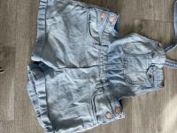 HM Latzshorts aus gewaschenem stretchigem Baumwolldenim in 152 Baden-Württemberg - Friedrichshafen Vorschau