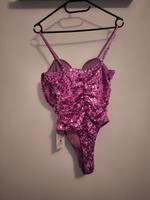 Glitzernder Body in Pink – NEU mit Etikett – Größe S Baden-Württemberg - Freudenberg Vorschau