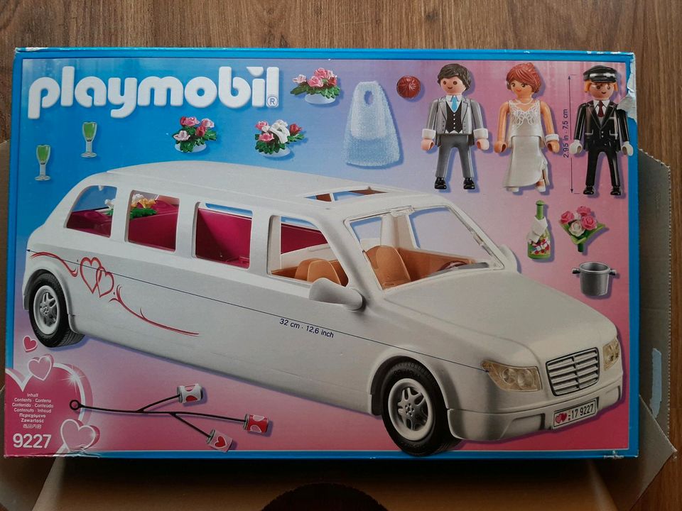 Playmobil Hochzeit 9229 und Hochzeitslimousine 9227 in Gersdorf