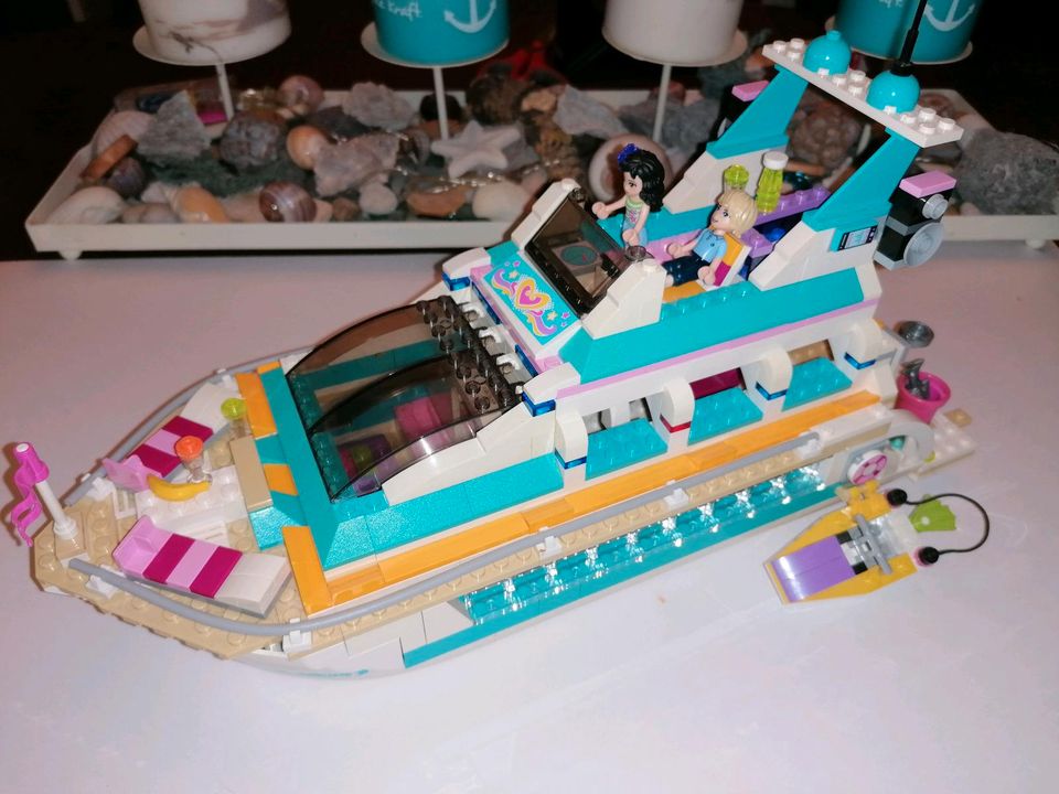 Lego Friends Jacht Boot Schiff 41015 in Troisdorf