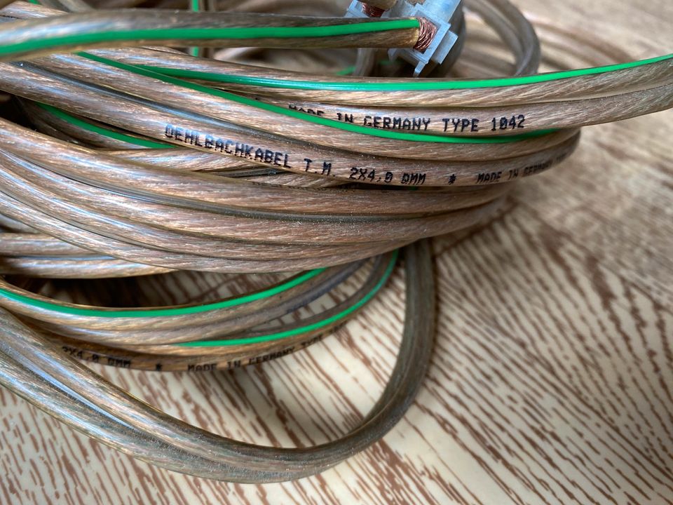 9 Meter Oehlbach Lautsprecher Kabel 1042 2x 4,0 mm²  HiFi Kupfer in Berlin