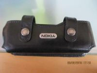 Nokia Handyhülle schwarz Leder wie NEU Gürtel Quertasche Hessen - Mörfelden-Walldorf Vorschau