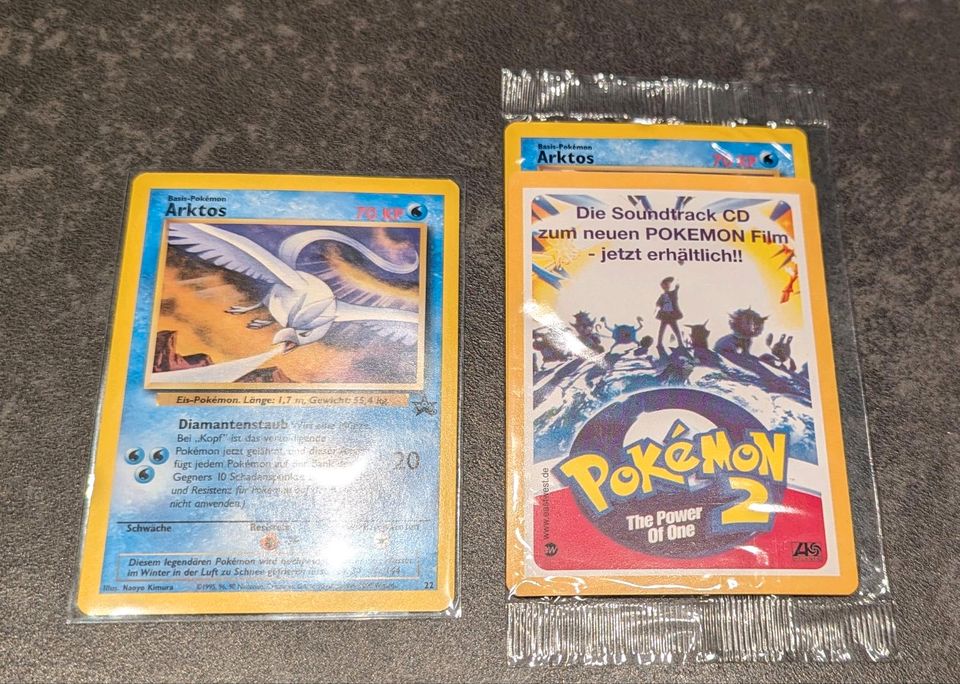 Pokemon Karte Arktos Promo sealed Pack selten Nr. 22 in Haltern am See