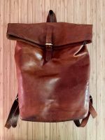 HOLZRICHTER | Rucksack | Rolltop | Leder | No 4-1 (L) - Cognac Berlin - Neukölln Vorschau