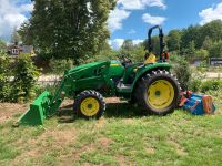 Traktor John Deere 4049M plus Zubehör Rheinland-Pfalz - Oberfischbach Vorschau