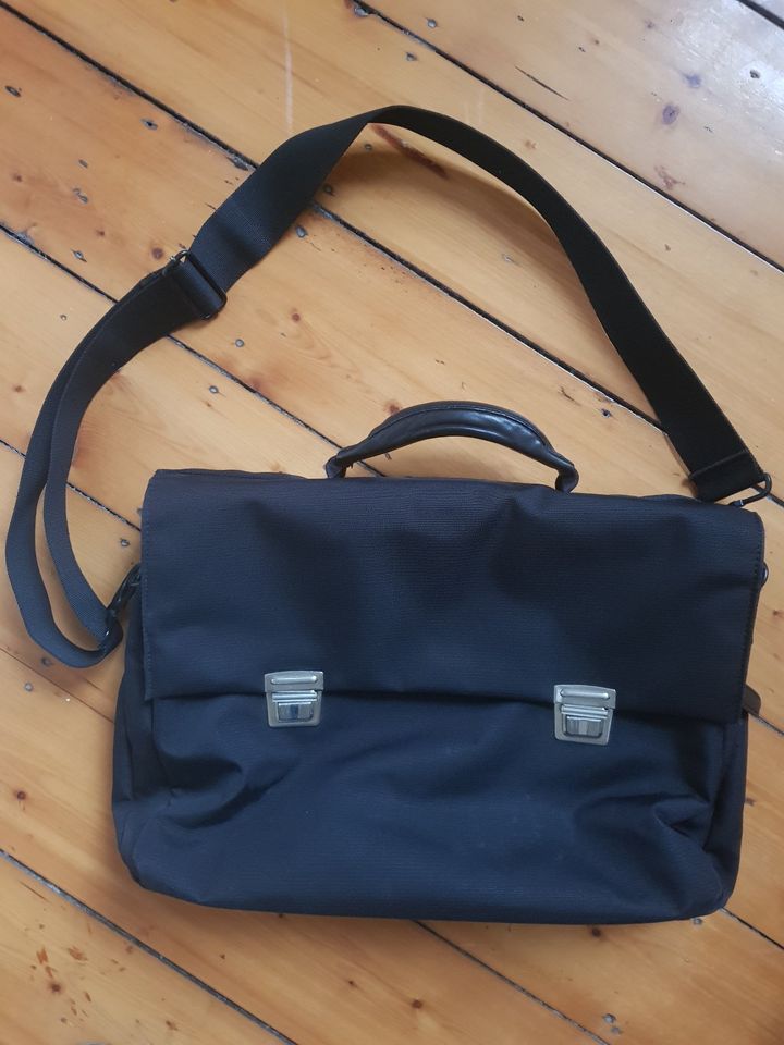 Aktentasche Laptoptasche Leonhard Heyden schwarz Nylon in Köln