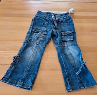 Tolle Mädchen Jeans Hose mit schönen Details Größe 98 Niedersachsen - Achim Vorschau