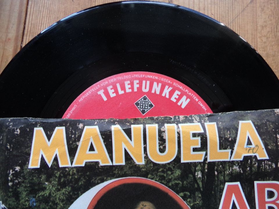 Schallplatte Single von Manuela   aus dem Jahr 1970 in Dortmund