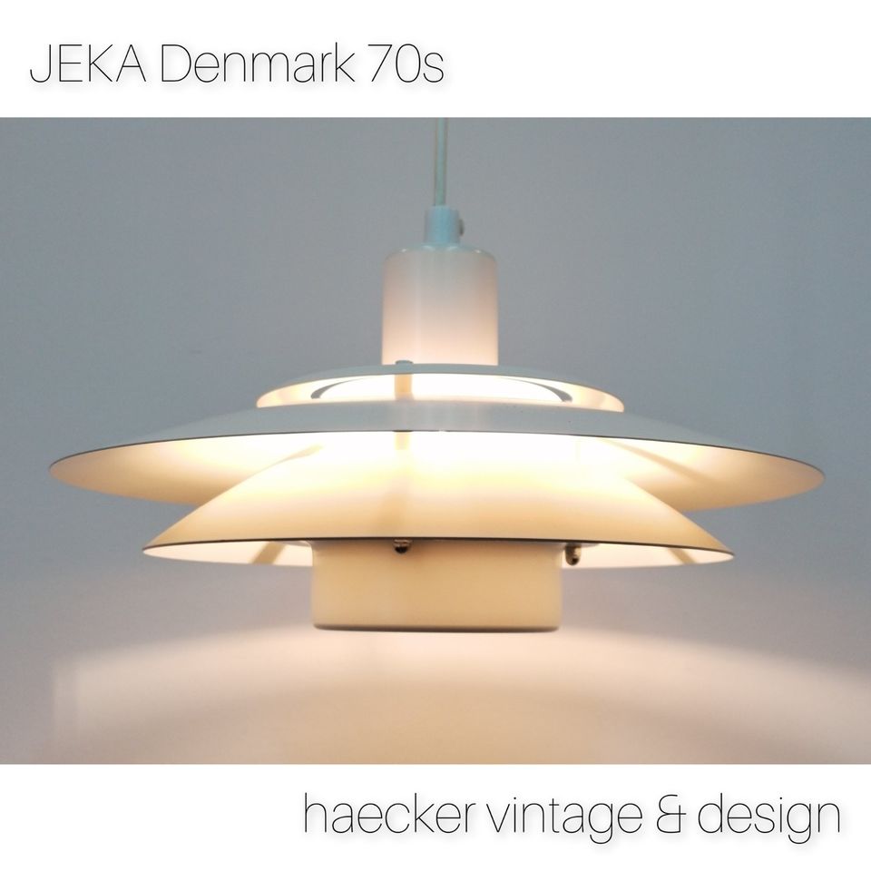 densih DESIGN Lampe Jeka mid century 70er zu poulsen teak retro in Dresden