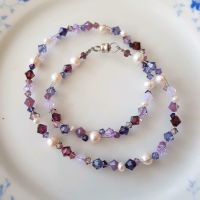 Kette Swarovski edel echte Perlen Geschenk neu ! Nordrhein-Westfalen - Krefeld Vorschau