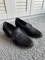 Damen Schuhe schwarz Slipper Tamaris Größe 40 Halbschuhe Niedersachsen - Bassum Vorschau