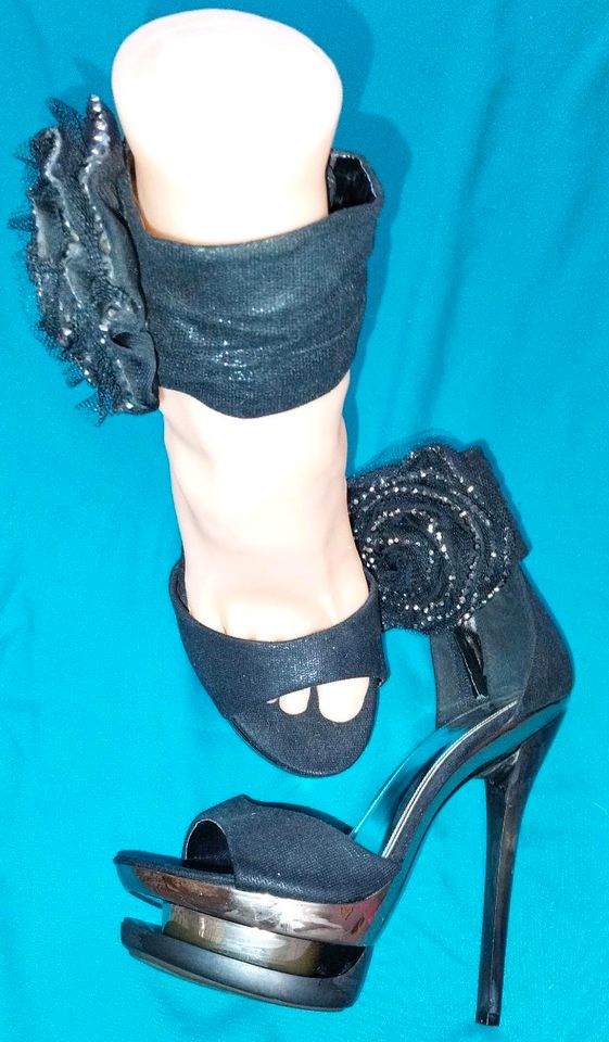 Sexy Schwarze High Heels Gr. 36 in Rostock