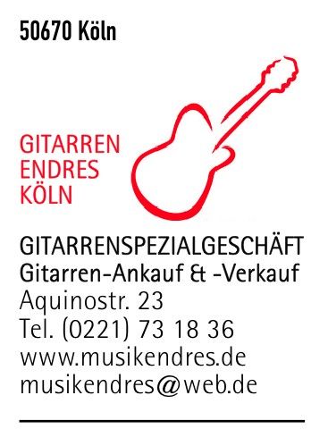 MUSIK-ENDRES-KÖLN-ANKAUF-VERKAUF: E-gitarre Giant-- in Köln
