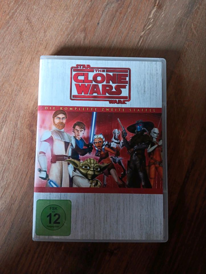 Star Wars the Clone Wars DVD zweite Staffel in Rabenau
