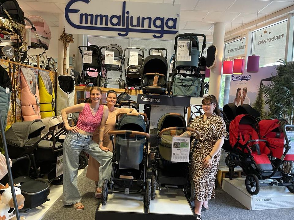 NEU - Emmaljunga NXT90 FLAT - Glacier limited 2023 Kombi-Kinderwagen - %%%~Aktion mit Zubehör-Paket - NEU - FIRLEFANZ in Berlin