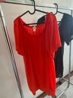 H&M Kleid locker leicht weit geschnitten orange blau M 38 Bayern - Karlshuld Vorschau