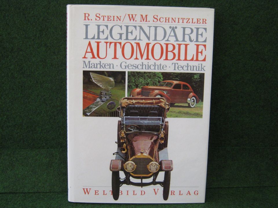 Legendäre Automobile Automobilgeschichte Autobuch Oldtimer in Klein Rönnau