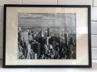 Fotoprint Manhattan, New York (schwarz-weiß, gerahmt) Friedrichshain-Kreuzberg - Friedrichshain Vorschau